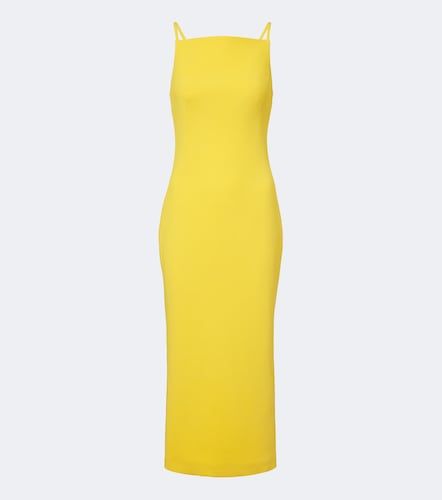 Vestido midi de crepé de cady - Givenchy - Modalova