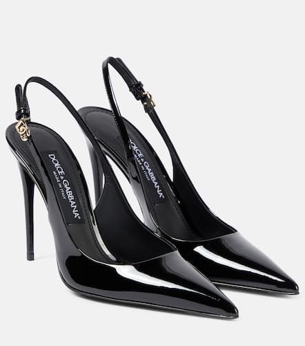 Pumps slingback in vernice - Dolce&Gabbana - Modalova