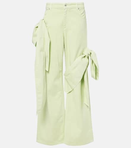 Blumarine Draped straight jeans - Blumarine - Modalova