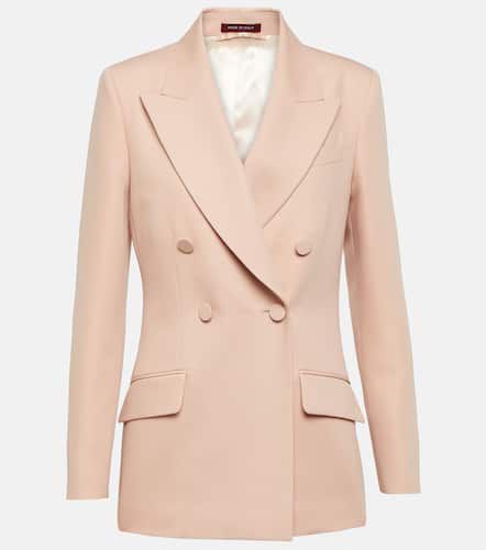 Double-breasted wool and mohair blazer - Gucci - Modalova