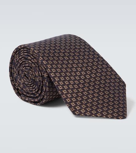 Canali Silk jacquard tie - Canali - Modalova