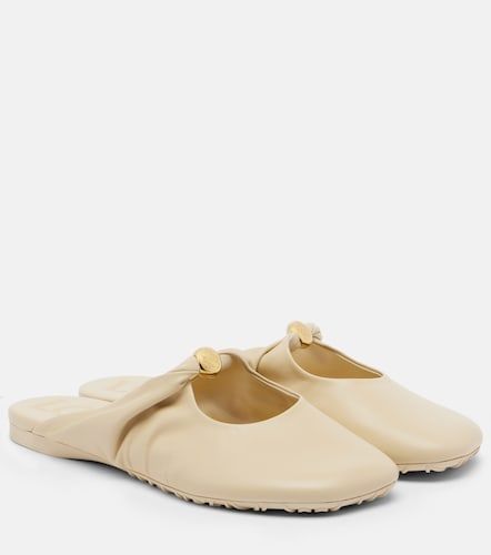 Loewe Mules Pebble Soft de piel - Loewe - Modalova