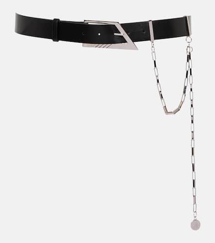 The Attico Chain leather belt - The Attico - Modalova