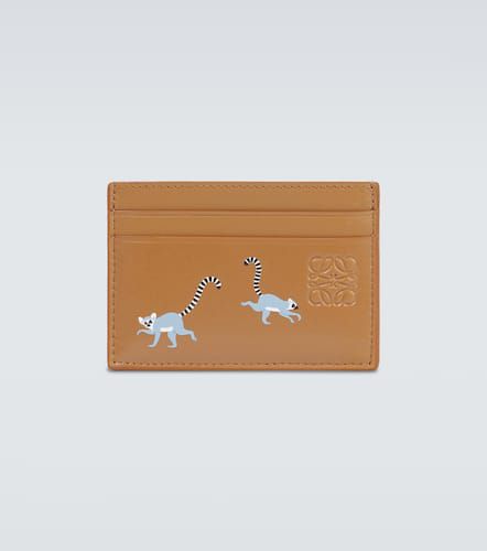 X Suna Fujita Lemur leather card holder - Loewe - Modalova