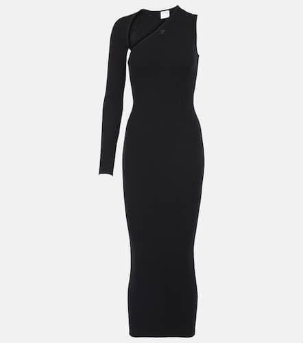 CourrÃ¨ges Asymmetric ribbed-knit midi dress - Courreges - Modalova