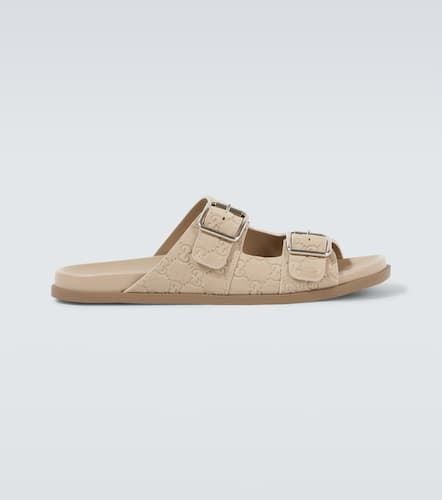 Gucci Sandali GG in suede - Gucci - Modalova