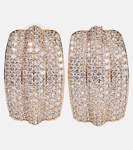 Crystal-embellished earrings - Self-Portrait - Modalova