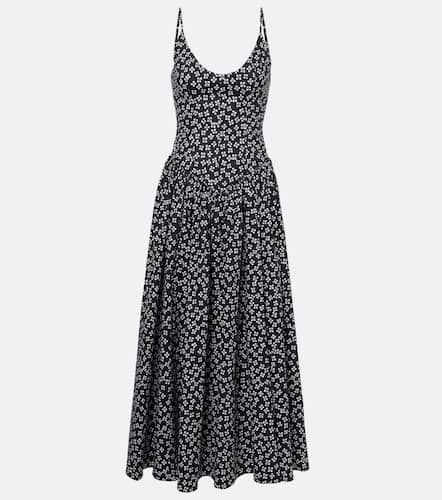 Staud Robe midi Dena en coton - Staud - Modalova