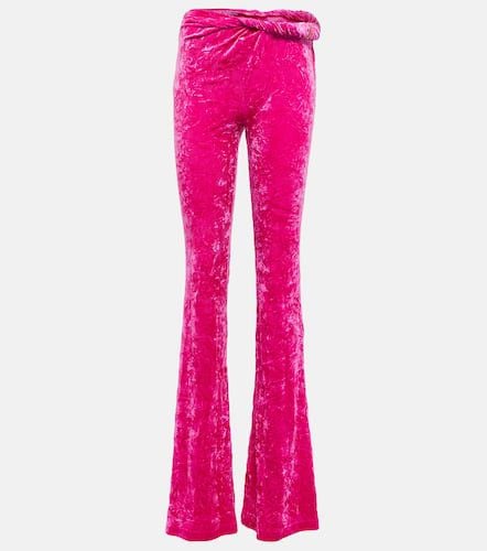 Versace Flared velvet pants - Versace - Modalova