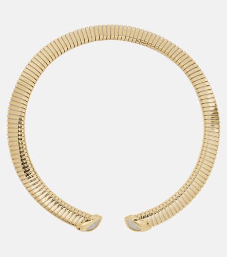 Collar Trisola de oro de 18 ct con diamantes - Marina B - Modalova