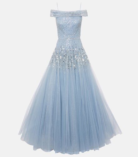 Sirena embellished tulle gown - Jenny Packham - Modalova
