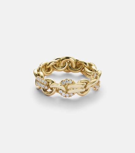 Ring Fused Serpens Medium aus 18kt Gelbgold mit Diamanten - Spinelli Kilcollin - Modalova