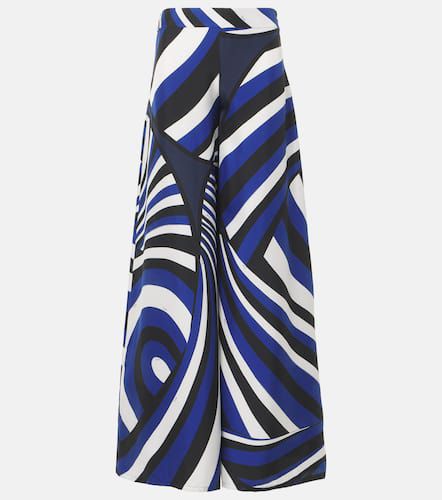 Iride silk twill palazzo pants - Pucci - Modalova