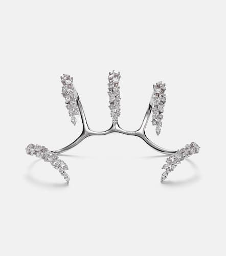 Y-Conic 18kt white gold ring with diamonds - Yeprem - Modalova