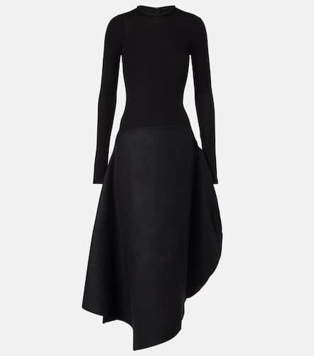 Robe midi asymétrique - Victoria Beckham - Modalova