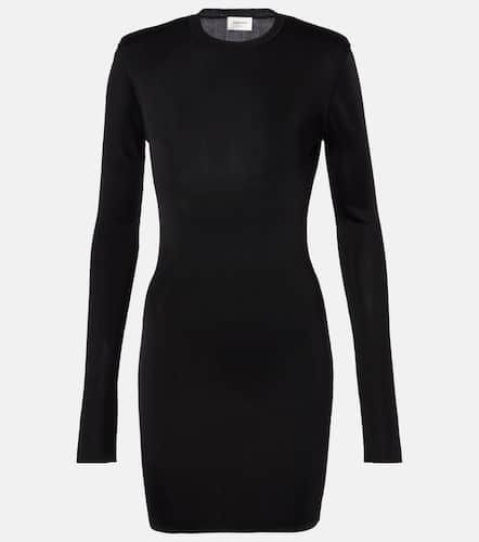 Vestido corto de punto - Saint Laurent - Modalova