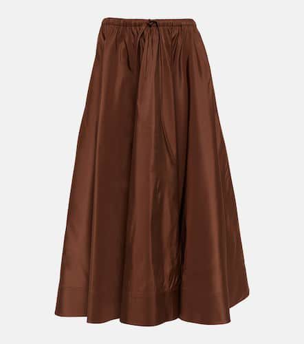Valentino Pleated silk midi skirt - Valentino - Modalova