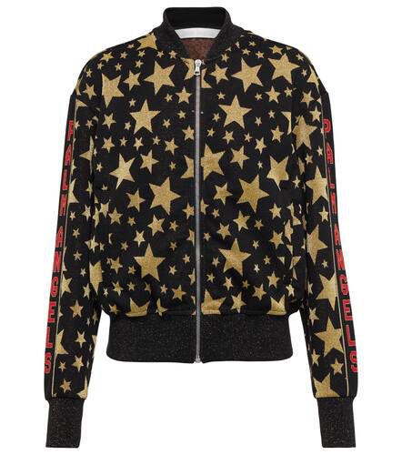 Glittered jacquard track jacket - Palm Angels - Modalova