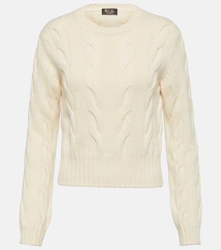 Cable-knit cashmere sweater - Loro Piana - Modalova