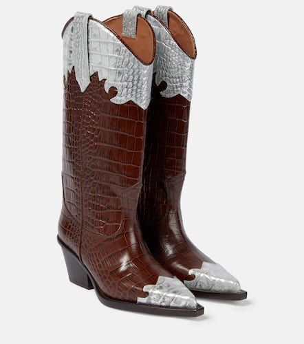 Paris Texas Leather cowboy boots - Paris Texas - Modalova