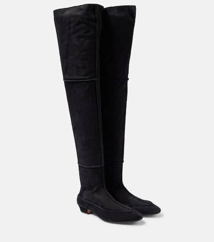 Overknee-Stiefel Hereditas 25 aus Veloursleder - The Row - Modalova