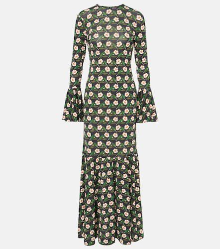 Alba floral jersey maxi dress - La DoubleJ - Modalova