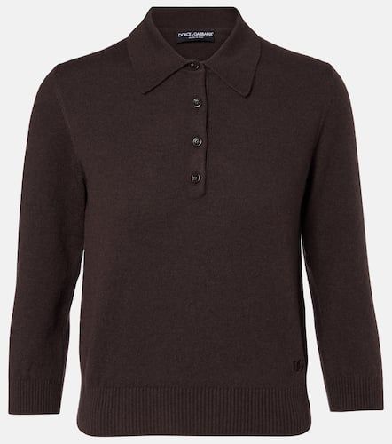 Dolce&Gabbana Polo in cashmere - Dolce&Gabbana - Modalova