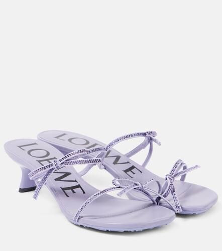 Sandalias Petal 45 de ante con lazo - Loewe - Modalova