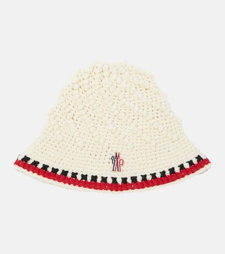 Gorro de mezcla de lana con logo - Moncler Grenoble - Modalova