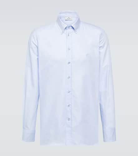 Etro Logo cotton Oxford shirt - Etro - Modalova