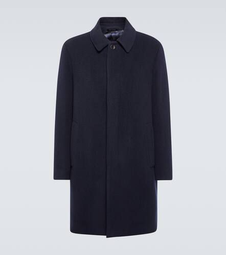 Wool, cashmere, and silk coat - Giorgio Armani - Modalova