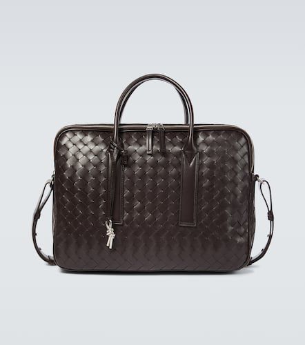 Getaway Large leather briefcase - Bottega Veneta - Modalova