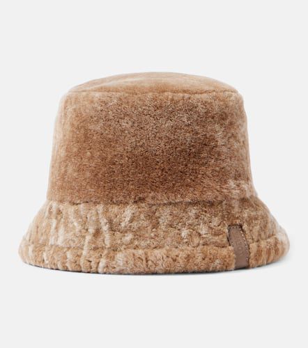 Cappello da pescatore in shearling - Loewe - Modalova