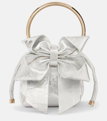 Bolso saco Bon Bon Micro de piel metalizada - Jimmy Choo - Modalova