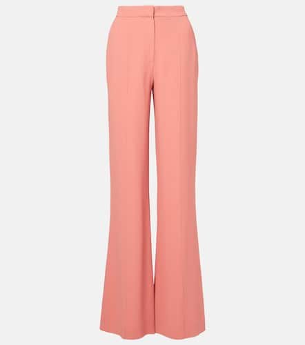 High-rise cady flared pants - Elie Saab - Modalova