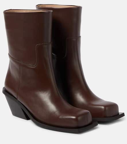 Ankle Boots Blondine aus Leder - Gia Borghini - Modalova