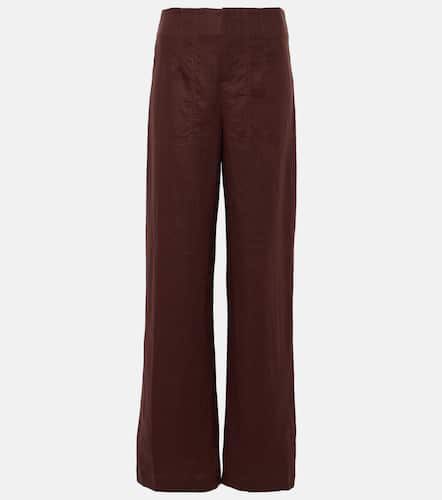 Isotta high-rise linen straight pants - Faithfull the Brand - Modalova