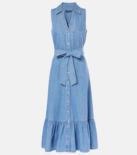 Vestido midi Edwina de denim - Veronica Beard - Modalova