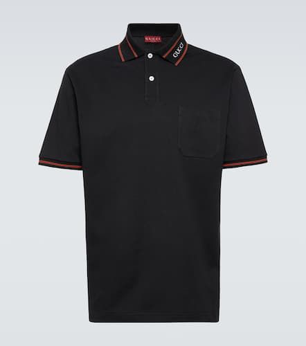 Gucci Polo en coton mélangé - Gucci - Modalova