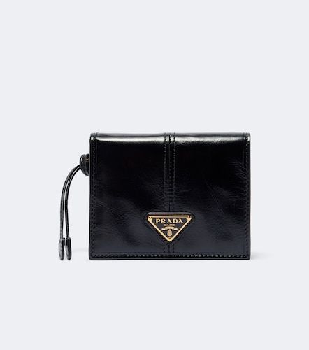 Prada Cartera de piel con logo - Prada - Modalova