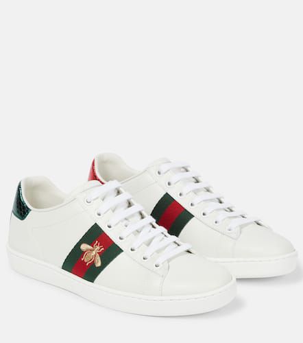 Gucci Ace leather sneakers - Gucci - Modalova