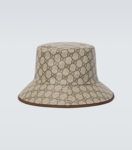 Sombrero de pescador de lona con GG - Gucci - Modalova