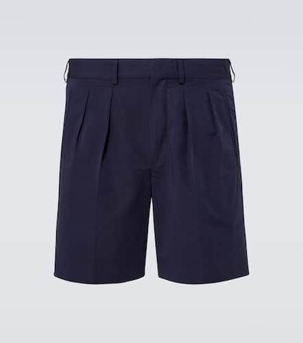 Pleated cotton and silk shorts - Tom Ford - Modalova