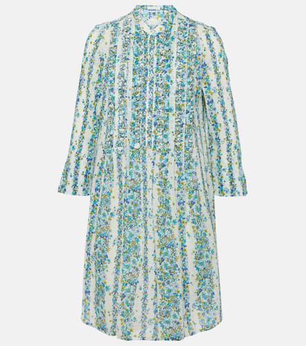 Vestido corto Bea de algodón floral - Poupette St Barth - Modalova