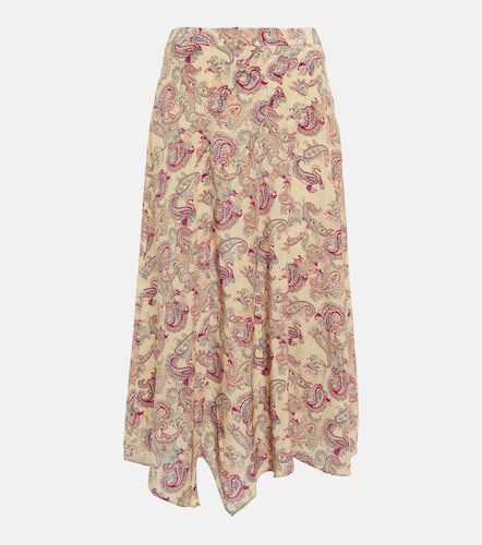 Cacia paisley silk midi skirt - Isabel Marant - Modalova