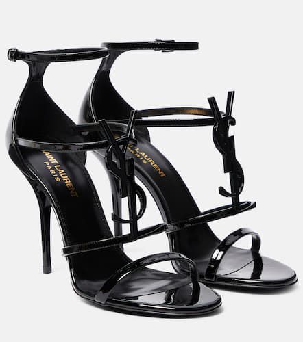 Cassandra 100 patent leather sandals - Saint Laurent - Modalova