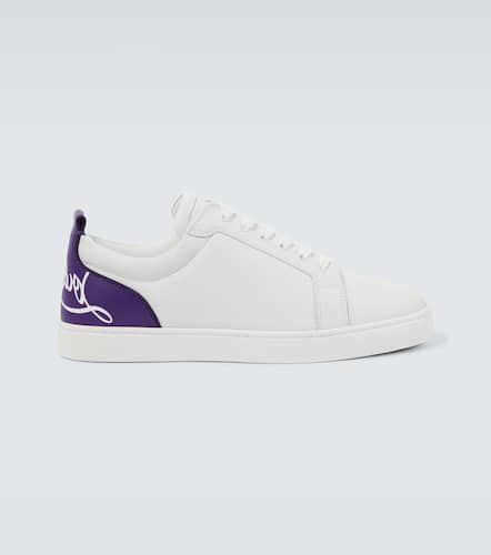 Fun Louis Junior leather sneakers - Christian Louboutin - Modalova