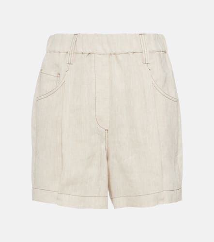 Shorts aus Leinen - Brunello Cucinelli - Modalova