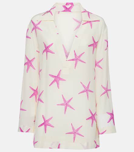Valentino Camicia Starfish in seta - Valentino - Modalova