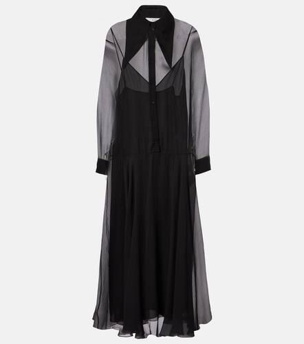 Chloé Silk chiffon shirt dress - Chloe - Modalova